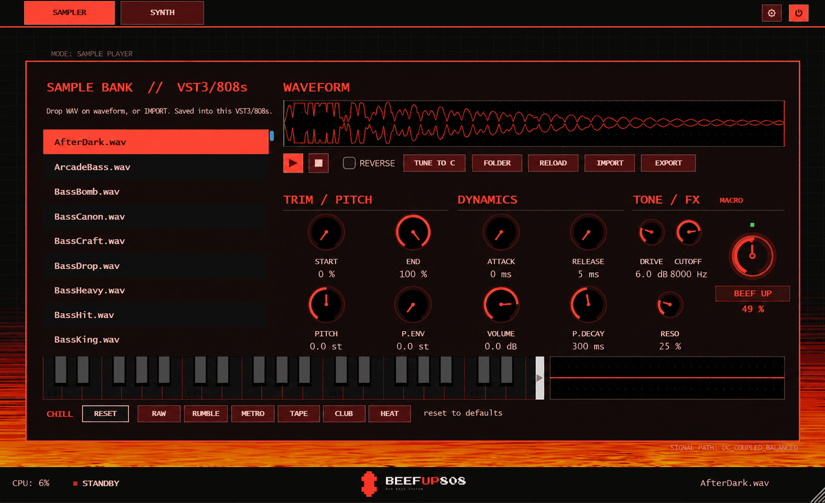 Sampler Engine Interface
